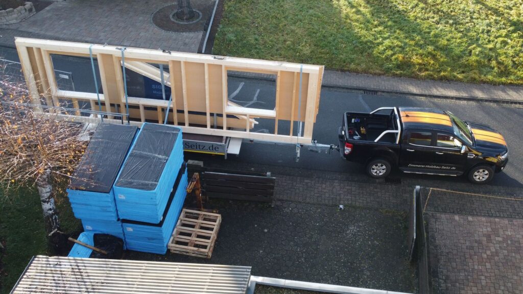 Energetische Dachsanierung mit großer Dachgaube – Zimmerei & Holzbau Seitz im Spessart