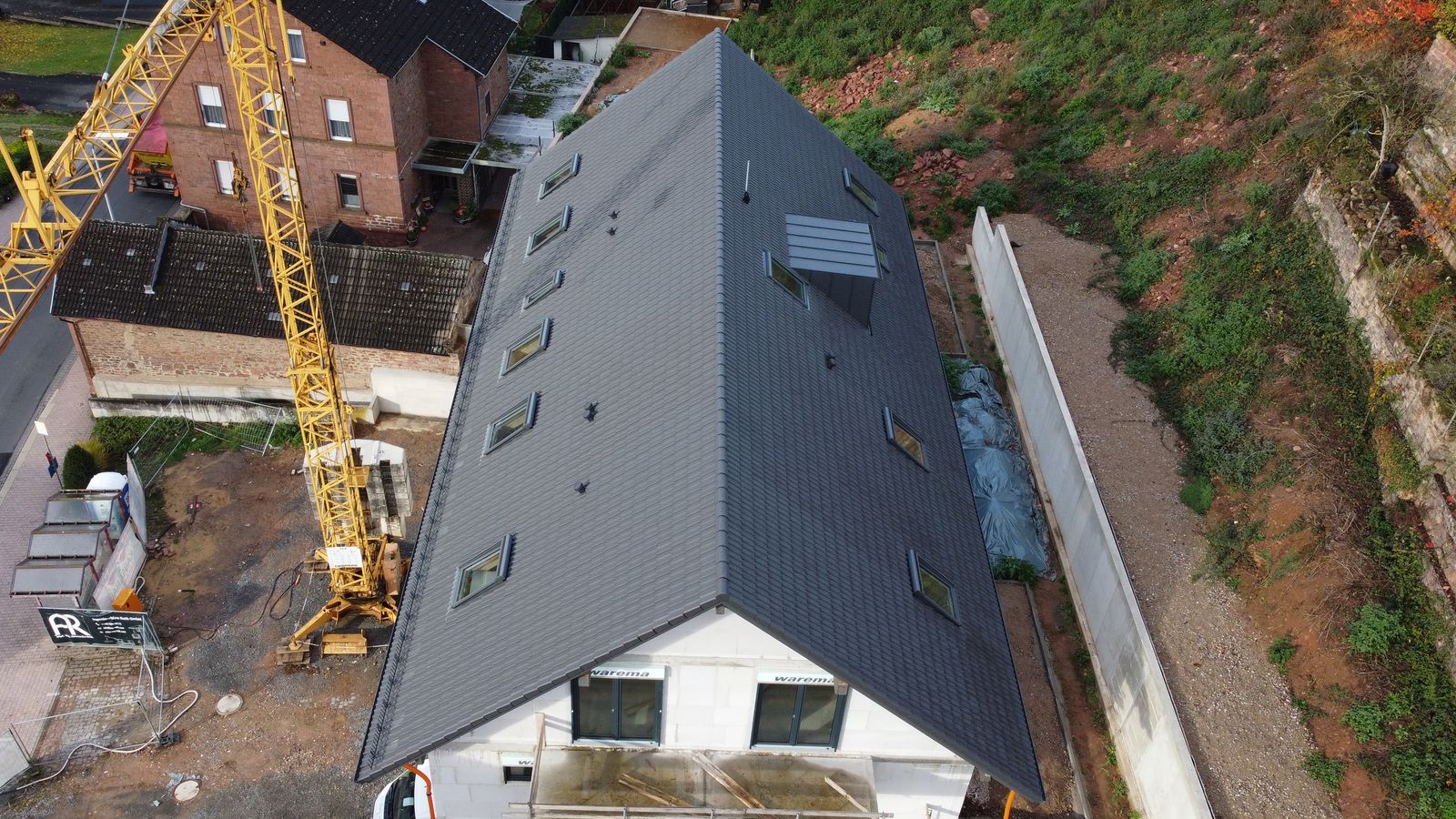 Neubau Mehrparteienhaus mit Satteldach – Zimmerei & Holzbau Seitz im Spessart