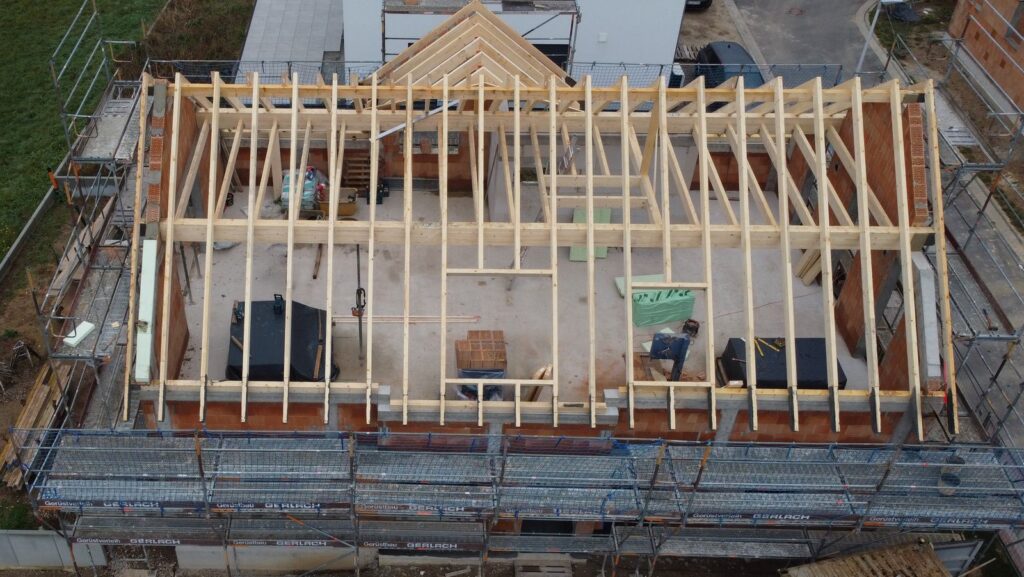 Neubau Dachstuhl – Zimmerei & Holzbau Seitz im Spessart